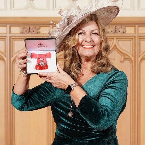 Sandra Garlick, MBE, A Woman Who Achieves Academy