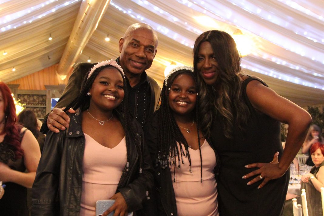 Inspirational Young Achievers, twins Tracey and Stacey William pictured with Roy Hemmings and Sandra Godley Ladies First Network Business Development Awards, Tracey McAtamney, Coombe bbey
