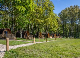 Deluxe glamping in Yorkshire hideaway