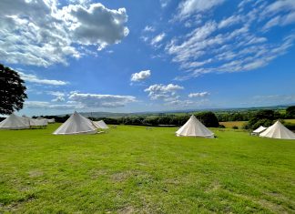 Glamp in style and space with Deerstone