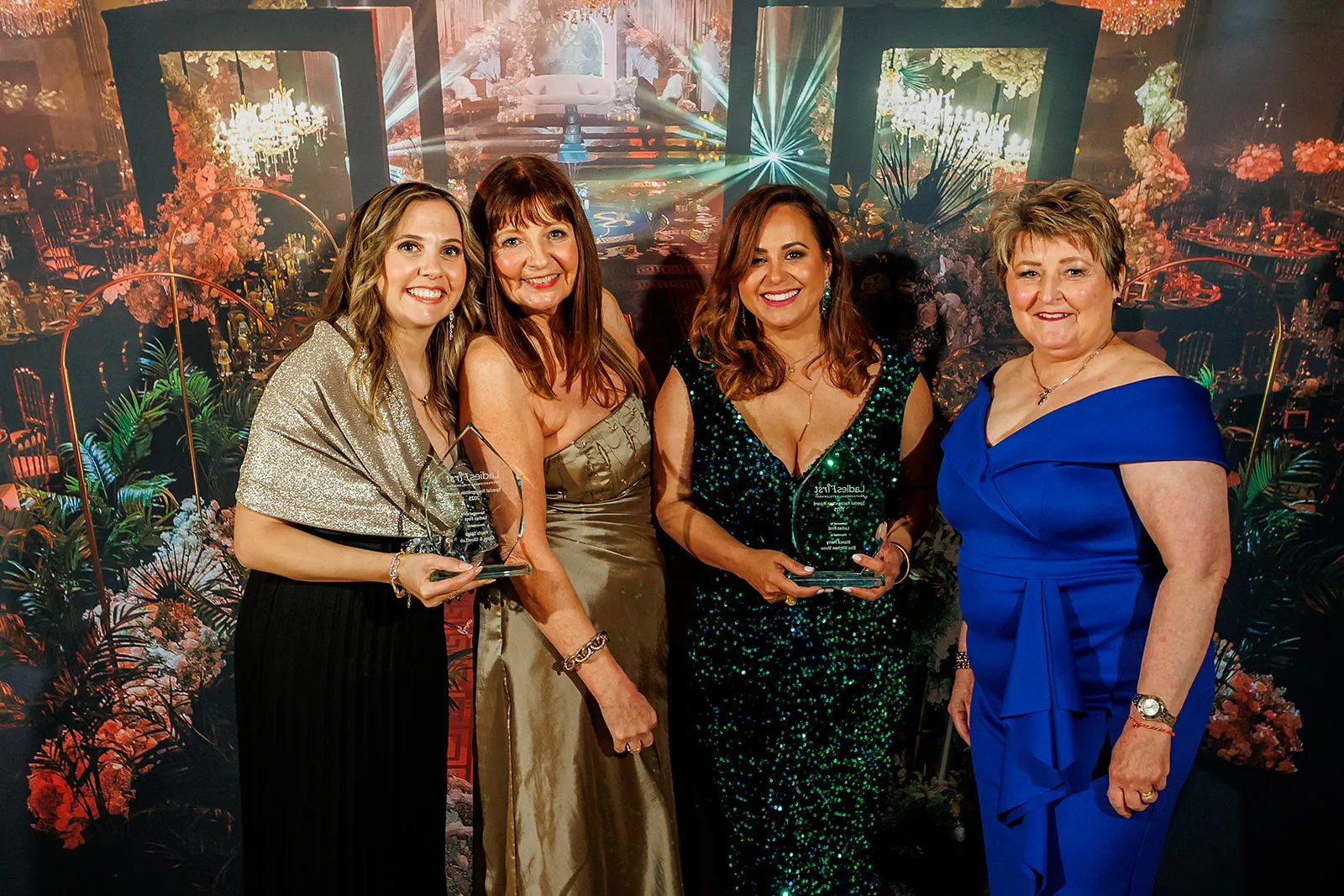 Ladies First Inspirational Awards, Amanda Chalmers, Bianca Rodrigues-Perry, Lianne Kirkman, Paola Spiga