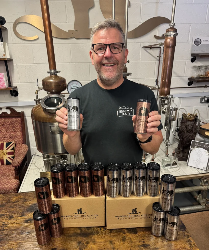Warwickshire Gin Company, canned gin