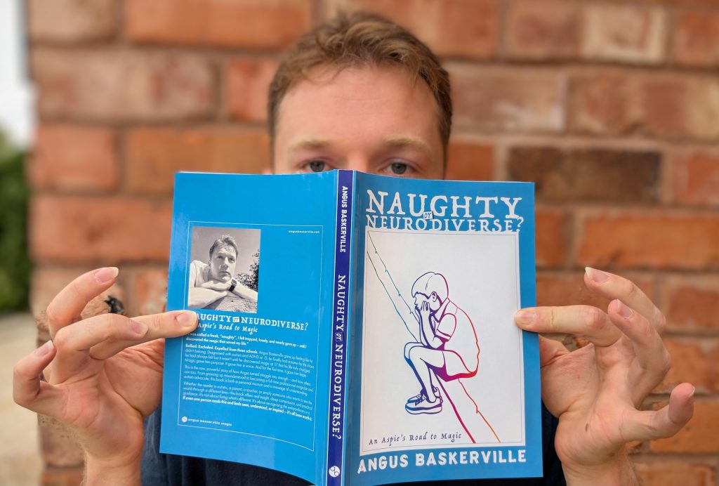 Angus Baskerville Magic, autism, Asperger, Stratford, book