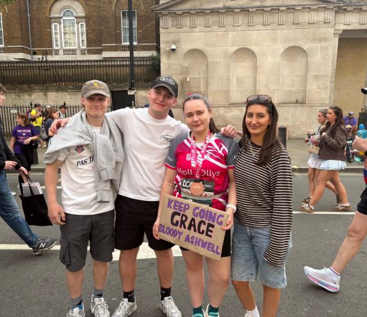 Runners from across the UK raise more than £50k in ‘Marathon effort’ for Warwickshire-based children’s charity Molly Ollys, Grace Ashwell, London Marathon