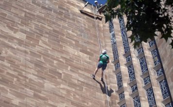 Abseilers raise more than £2,300 for Coventry Foodbank Coventry Foodbank, charity abseil