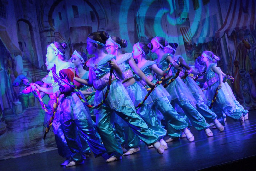 A scene from a previous dance show Carnival of Animals, Feed The Hungry UK, Coventry Foodbank, anniversary