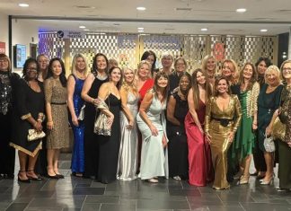 Fundraisers finally celebrate the Big Reveal of ‘cheeky’ charity calendar