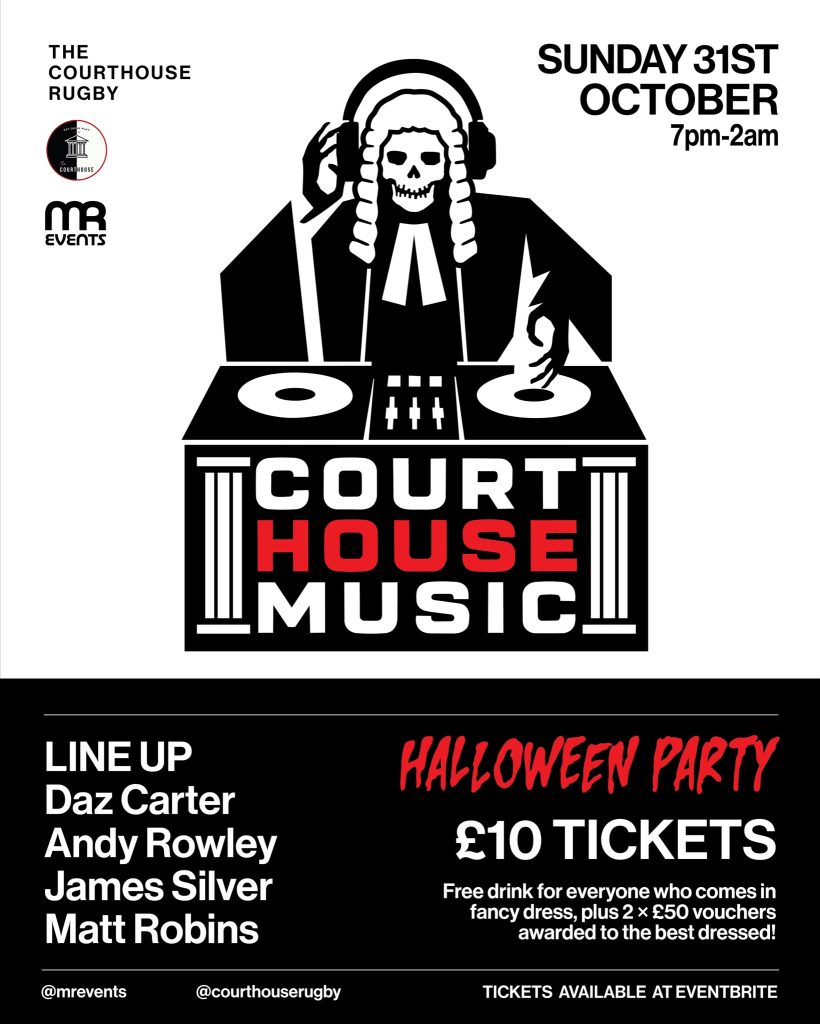 Courthouse Rugby, Halloween,